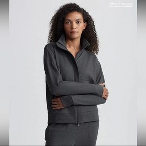 Varley Rozanna Zip-Through Sweater